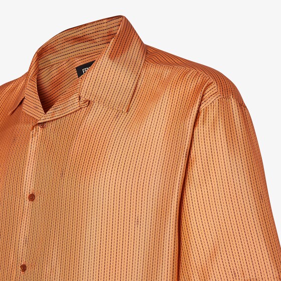 Fendi Shirt with bowling collar and short sleeves | Thumbnail 3