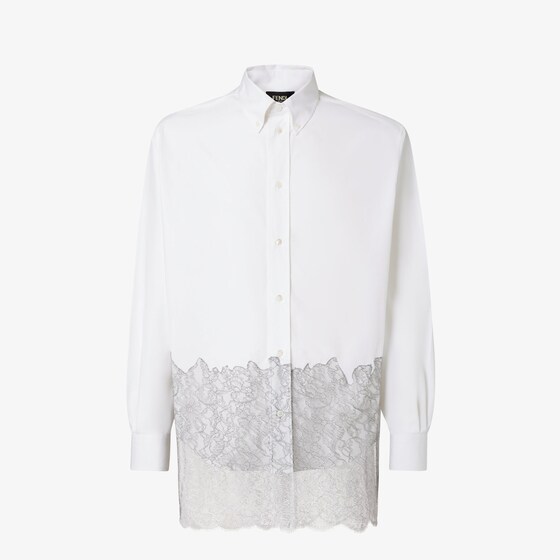 Fendi Shirt In White