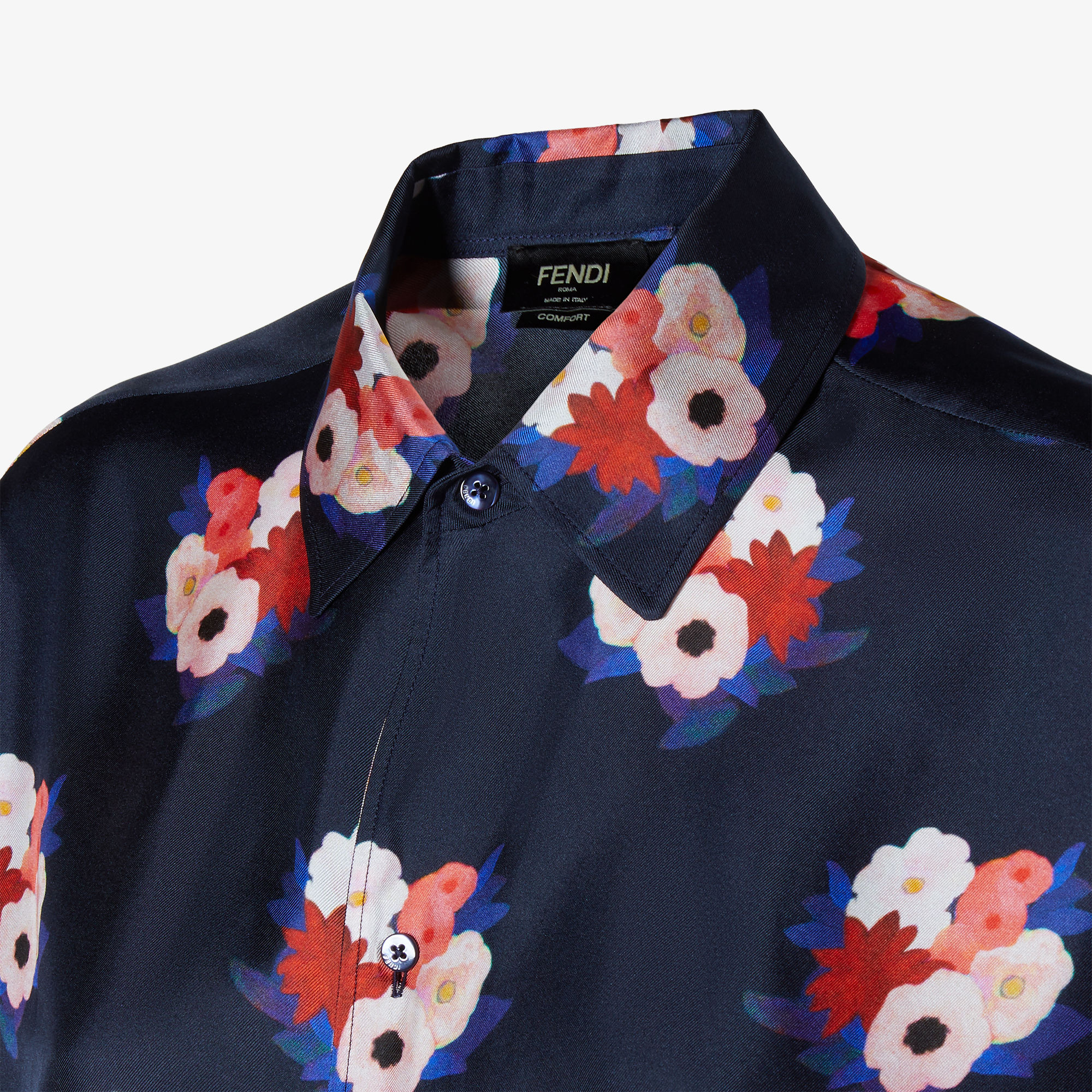 Fndiページ Shirt - Blue | FENDI US