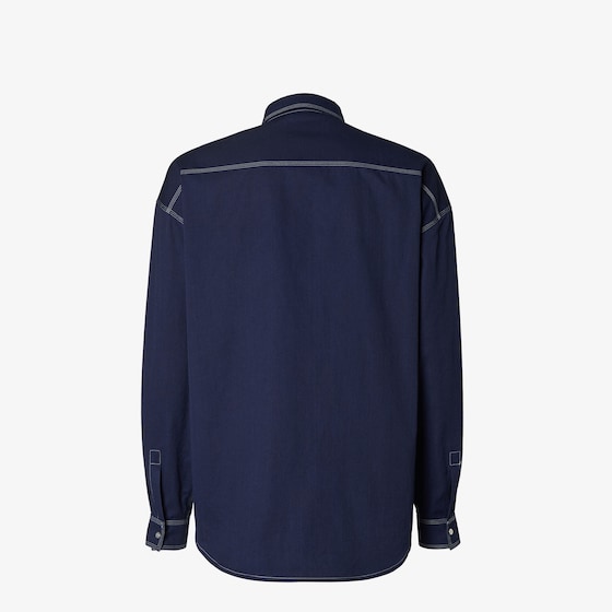 Fendi Long-sleeved shirt with patch pockets on the chest | Thumbnail 2