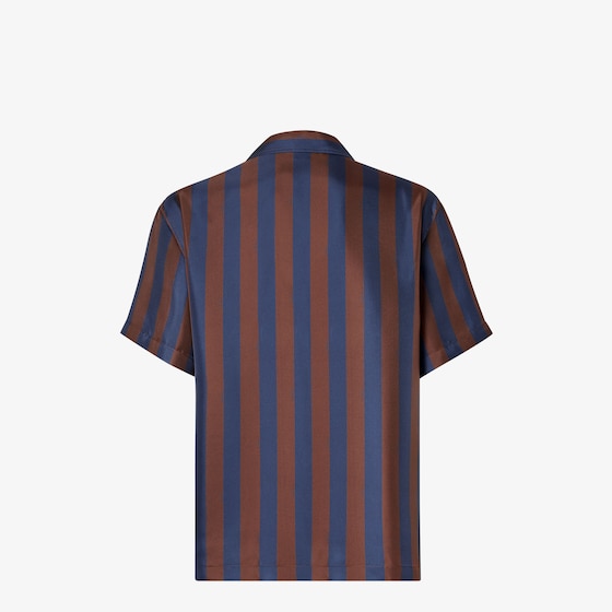 Fendi Shirt with bowling collar and short sleeves | Thumbnail 2