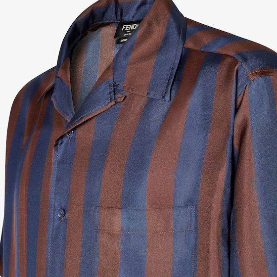 Fendi Shirt with bowling collar and short sleeves | Thumbnail 3