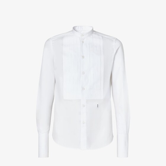 Fendi Slim-fit shirt, a men's wardrobe classic, customised with