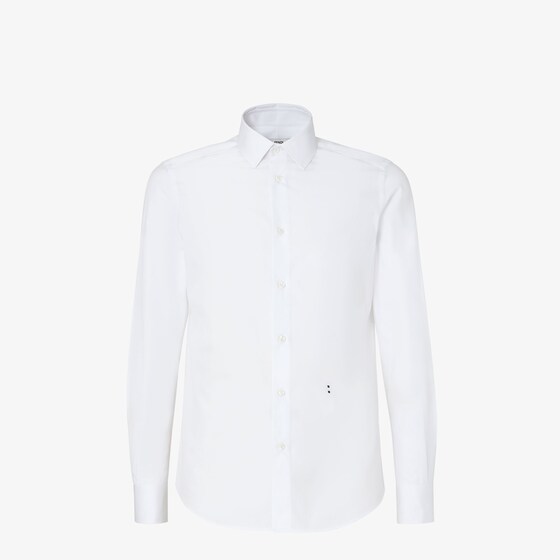 Fendi Slim-fit shirt, a men's wardrobe classic, customised with