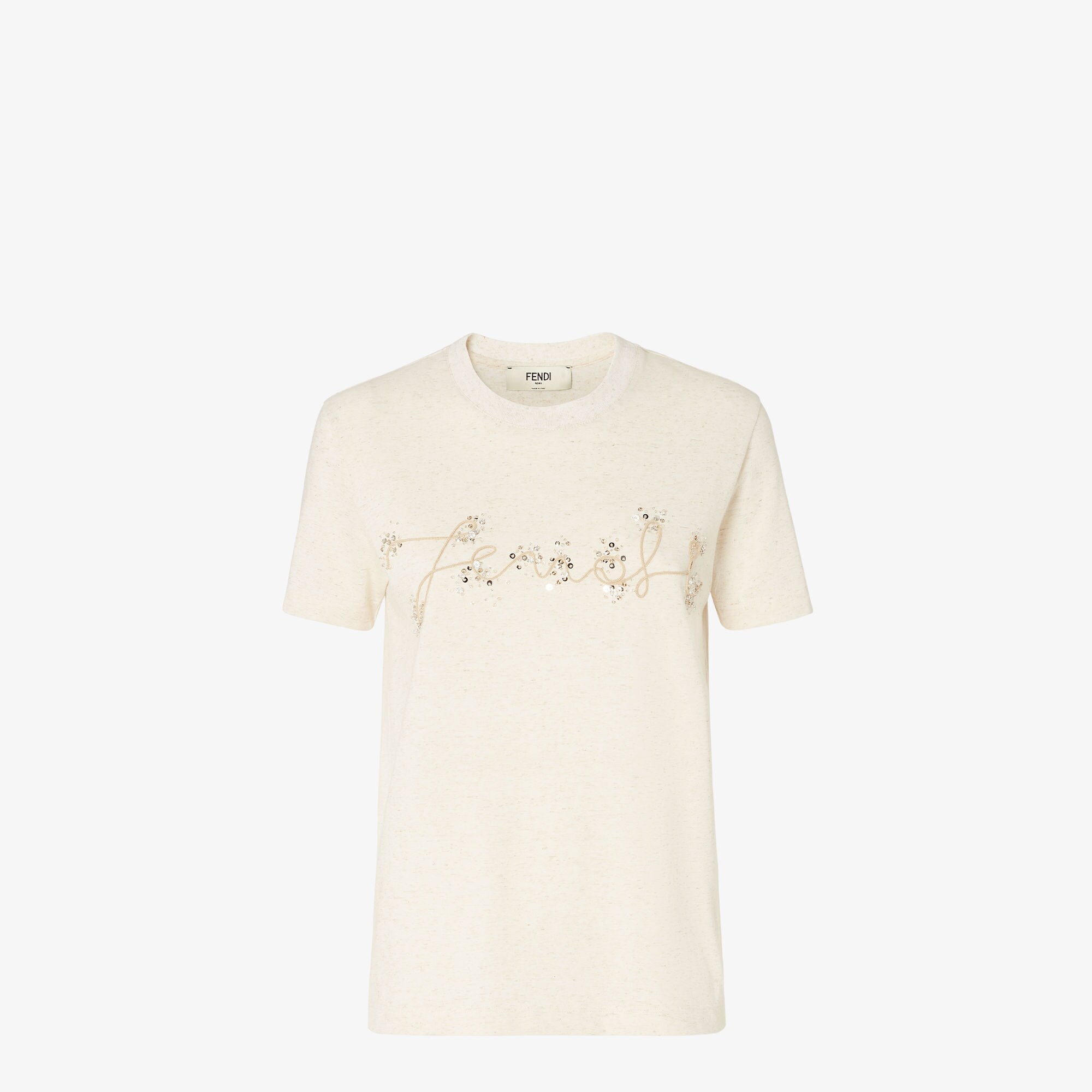 【FENDI】24FW＊マルチカラートリプルFF刺繍 コットン Tシャツ FS7254ASMHF1SAZ_01?wid=2000&