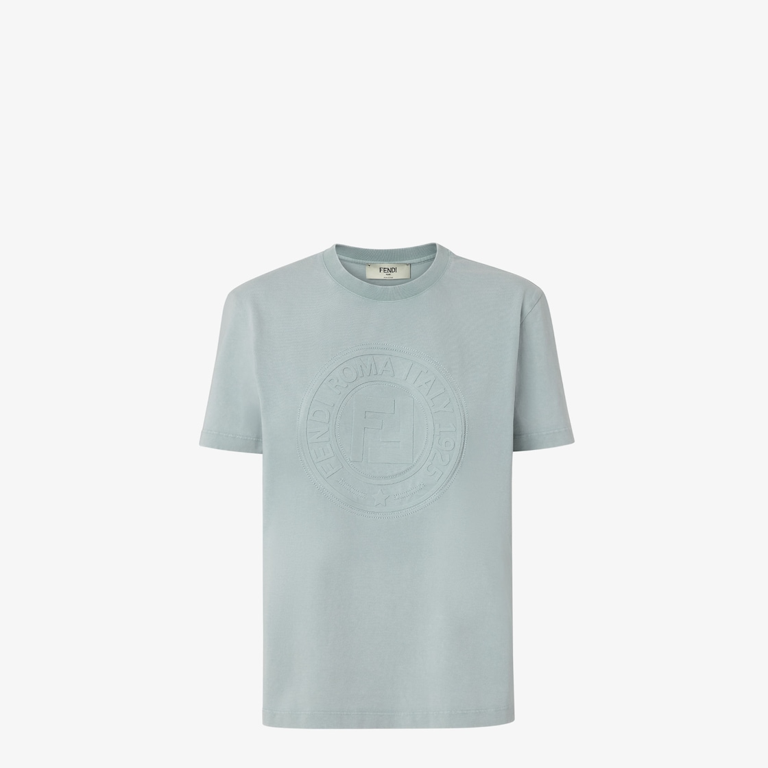 T-Shirt Light blue cotton T-shirt Light blue - Image 1/3