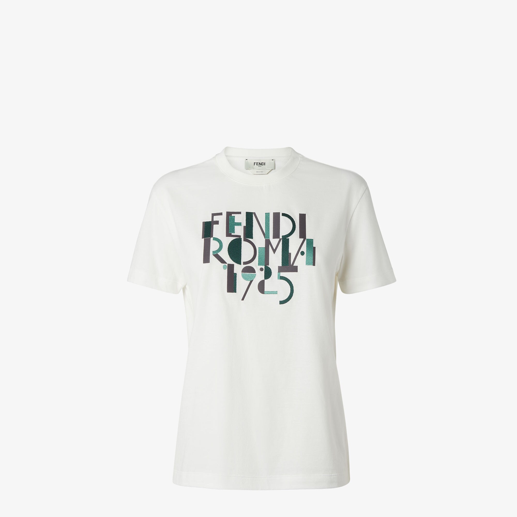 Tシャツ・カットソー FENDI WHITE COTTON T-SHIRT T-Shirt Cotton White | Fendi