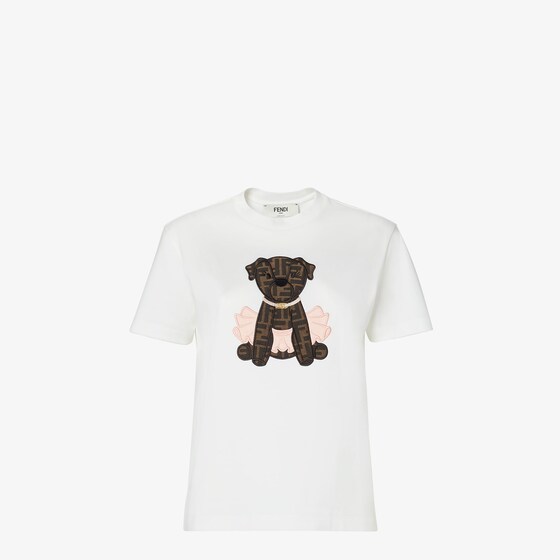 Fendi T-shirt In White