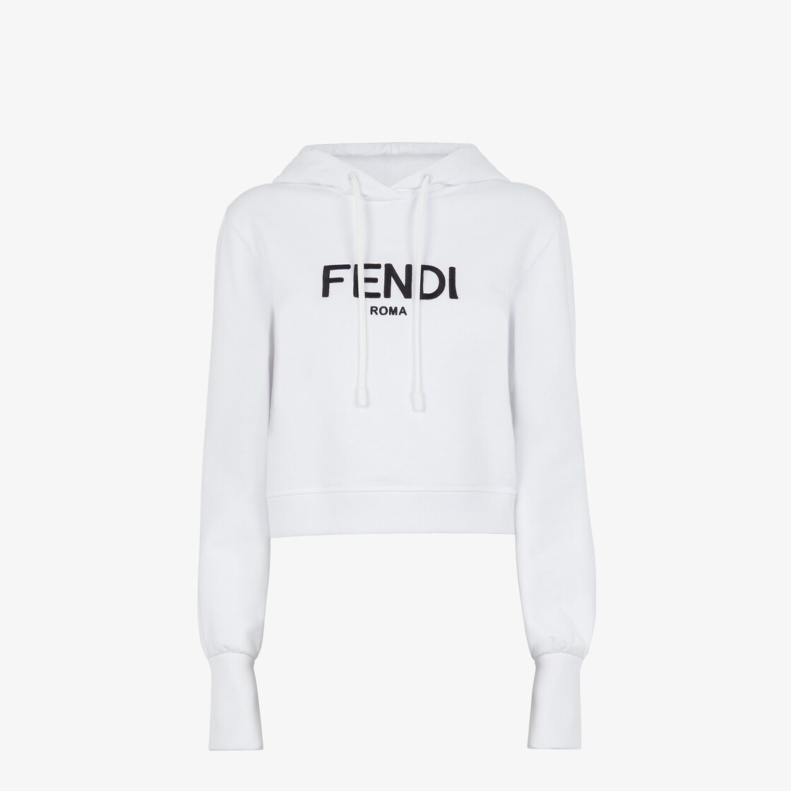 スウェットシャツ - ホワイトジャージー スウェットシャツ | Fendi