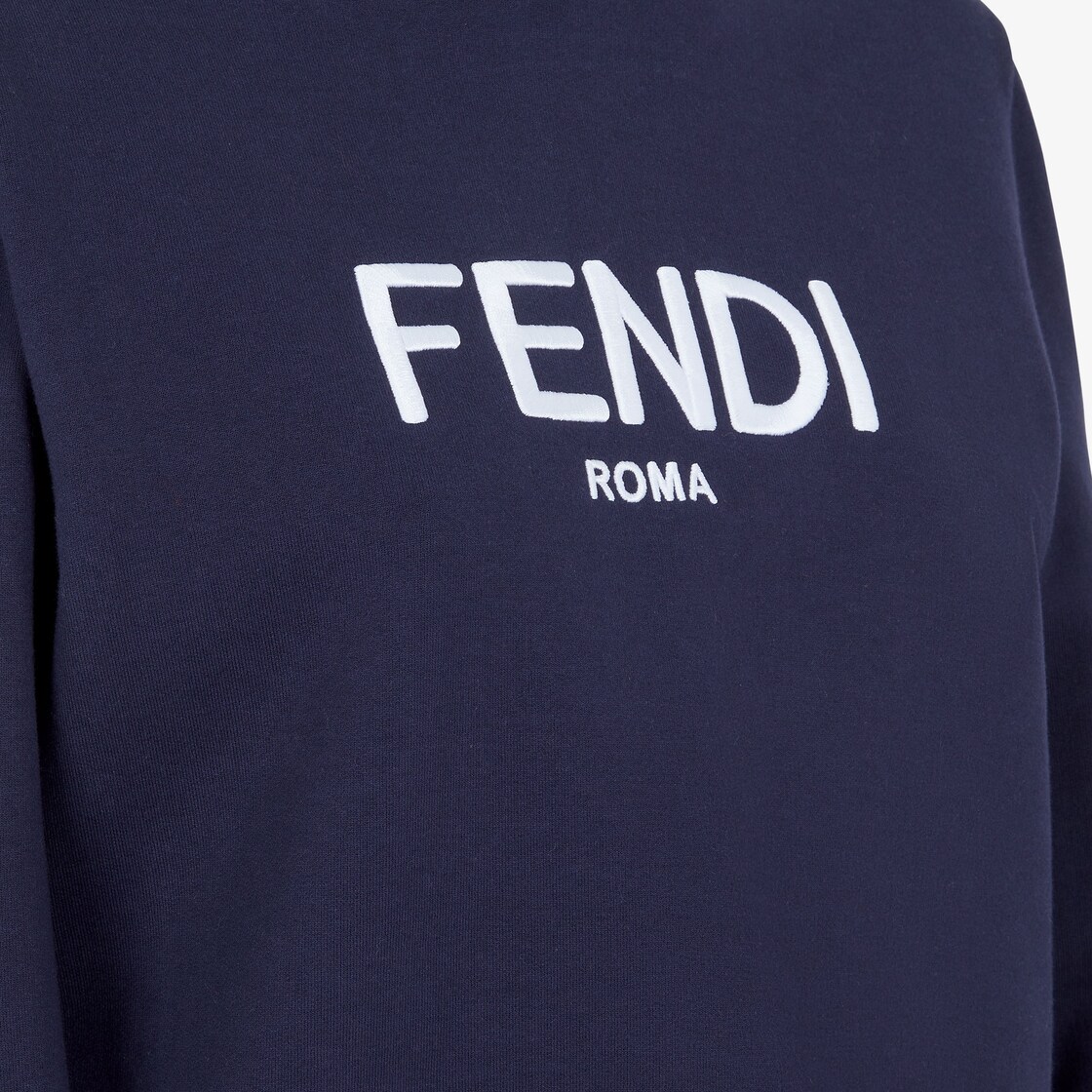 Blue hot sale fendi hoodie