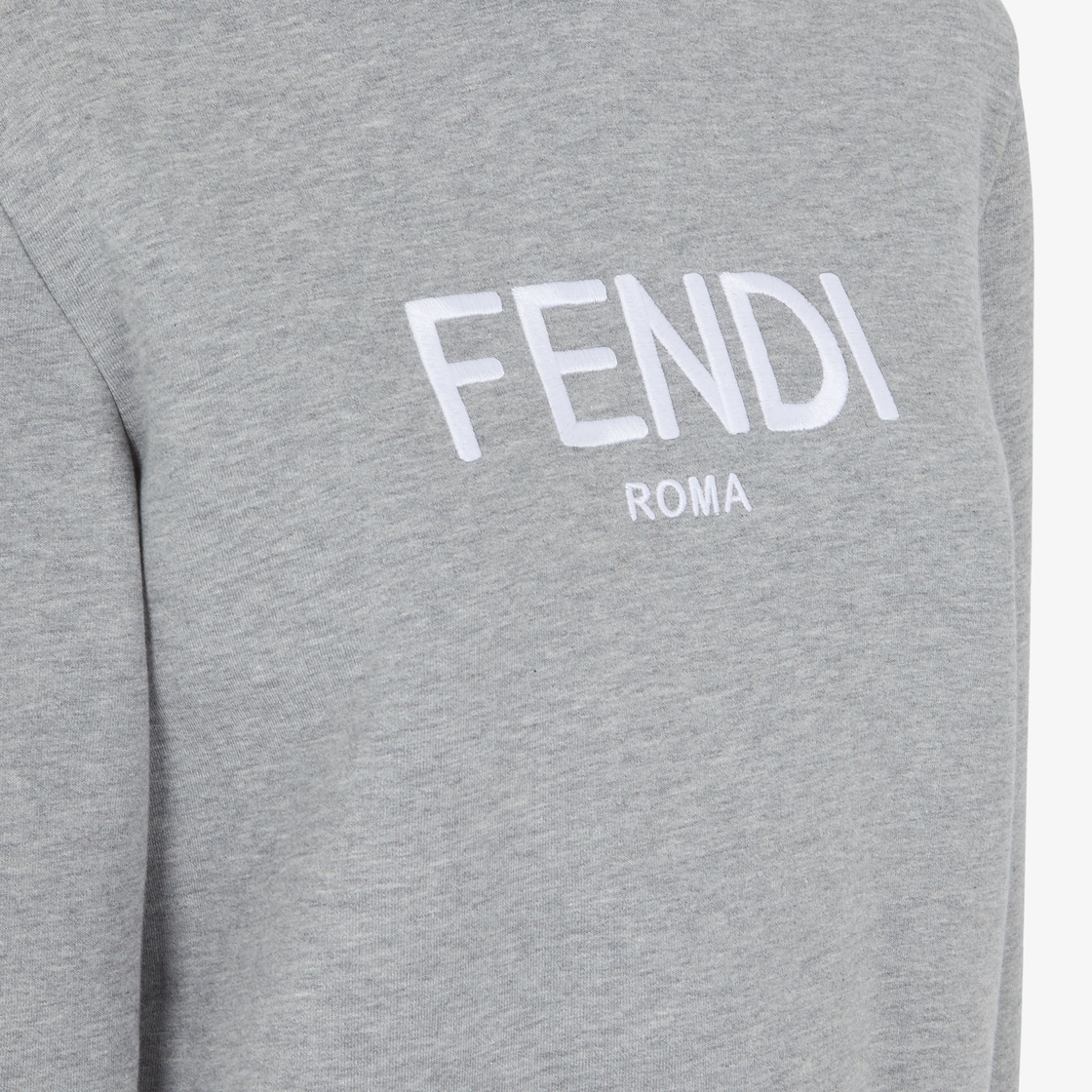 Grey clearance fendi sweater