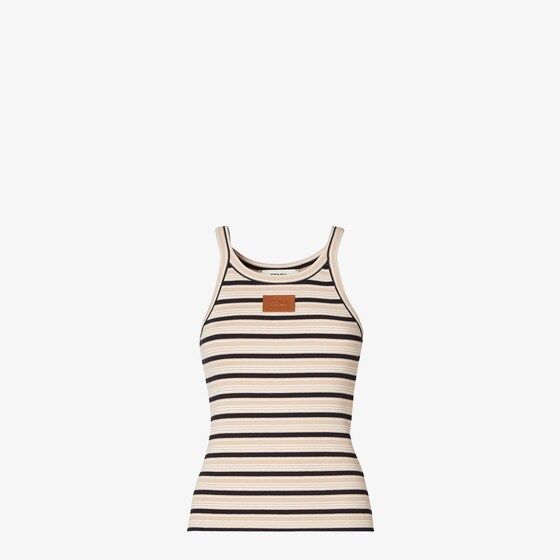 Fendi Slim-fit sleeveless top