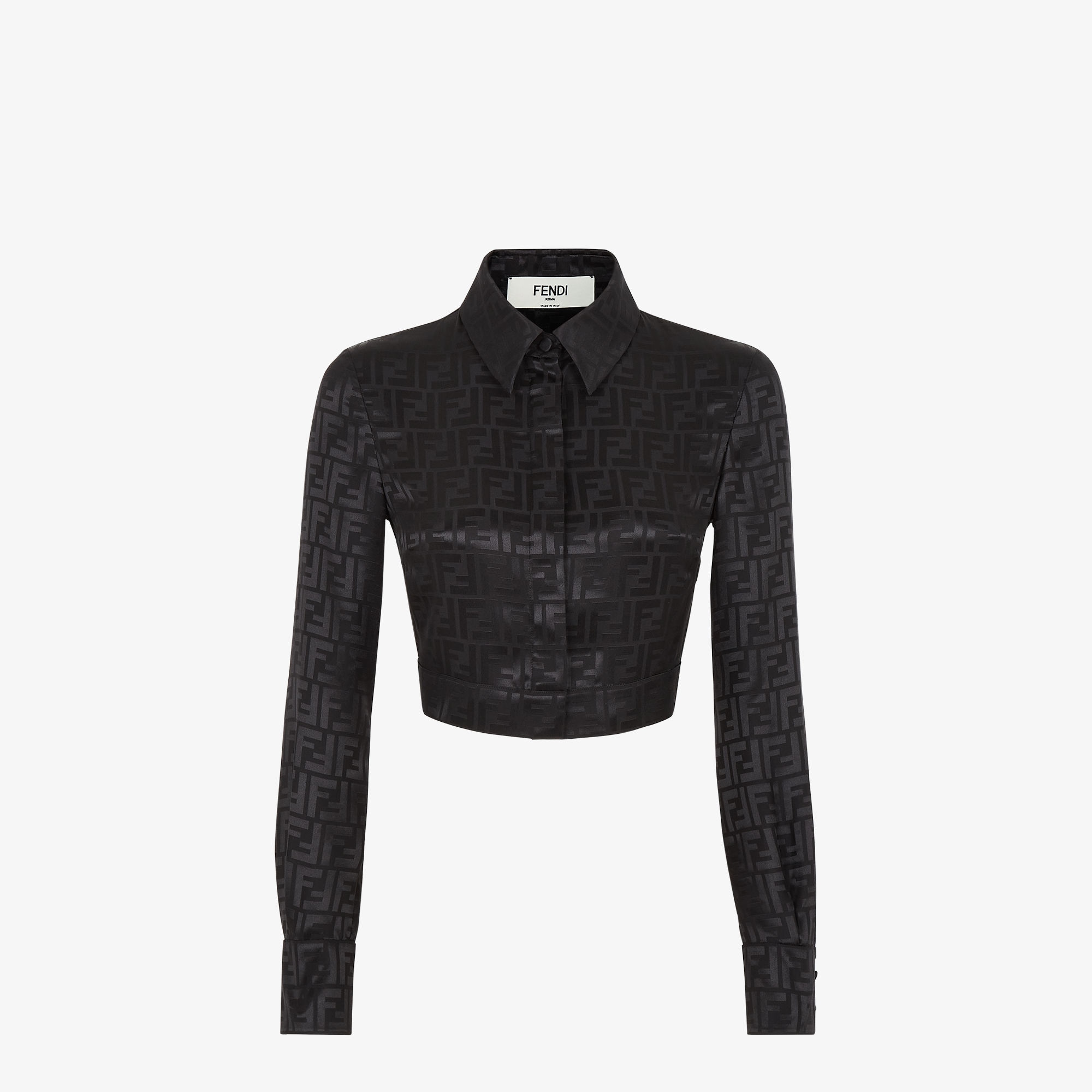 Shirt Silk Black | Fendi