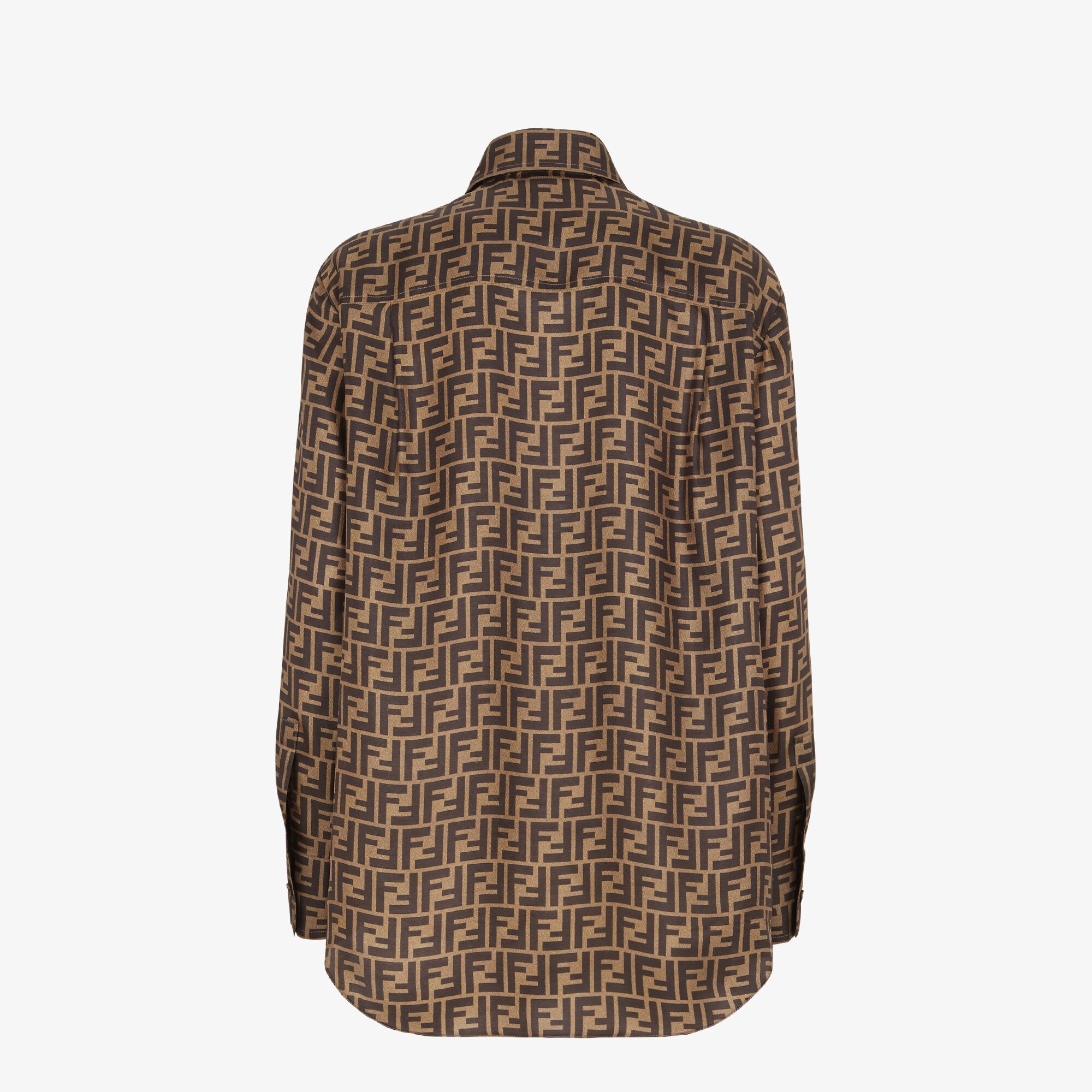 Dior Brown Oblique Silk Button Up Shirt – Savonches