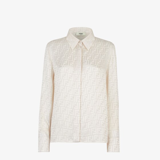 Fendi Shirt In White