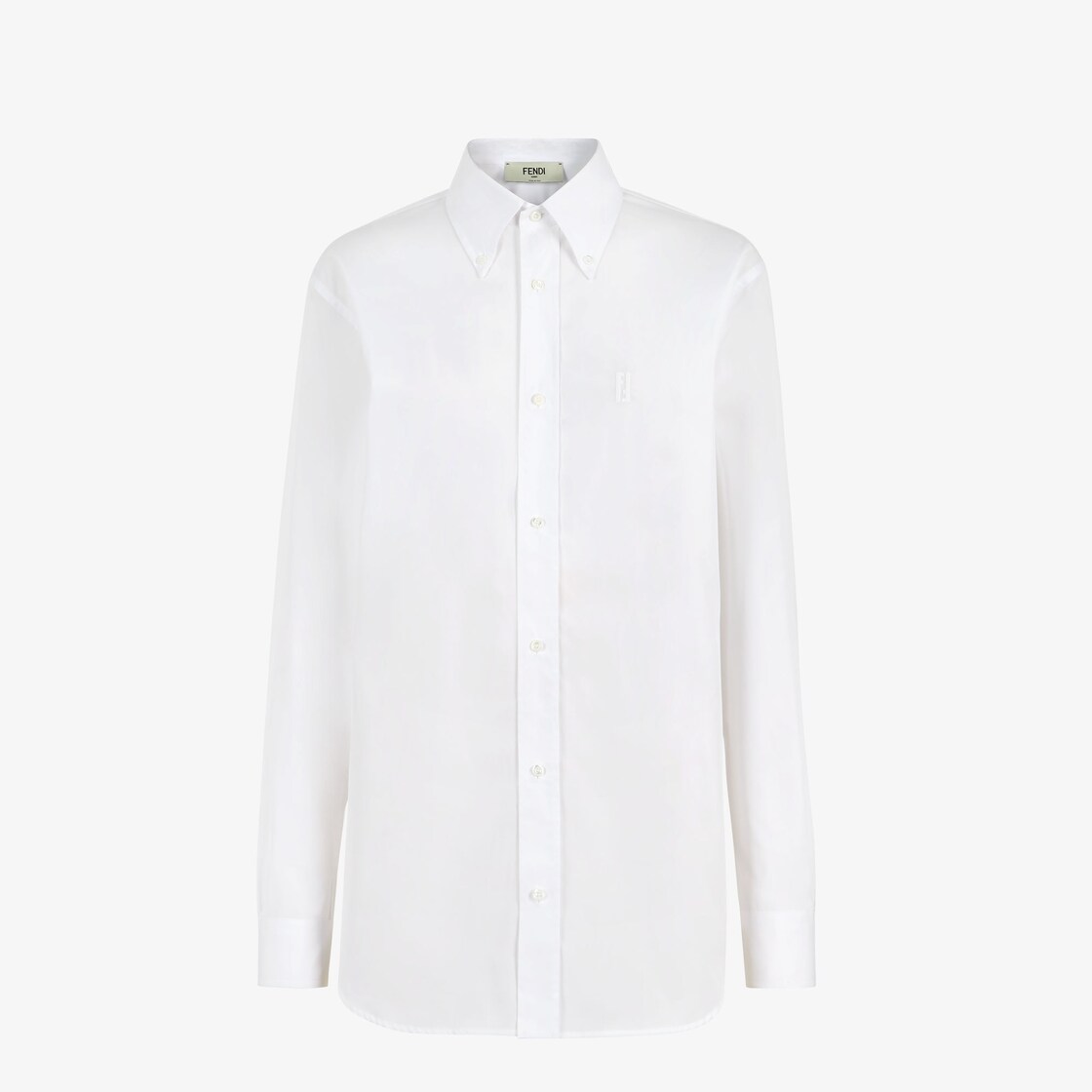 White 2024 fendi shirt