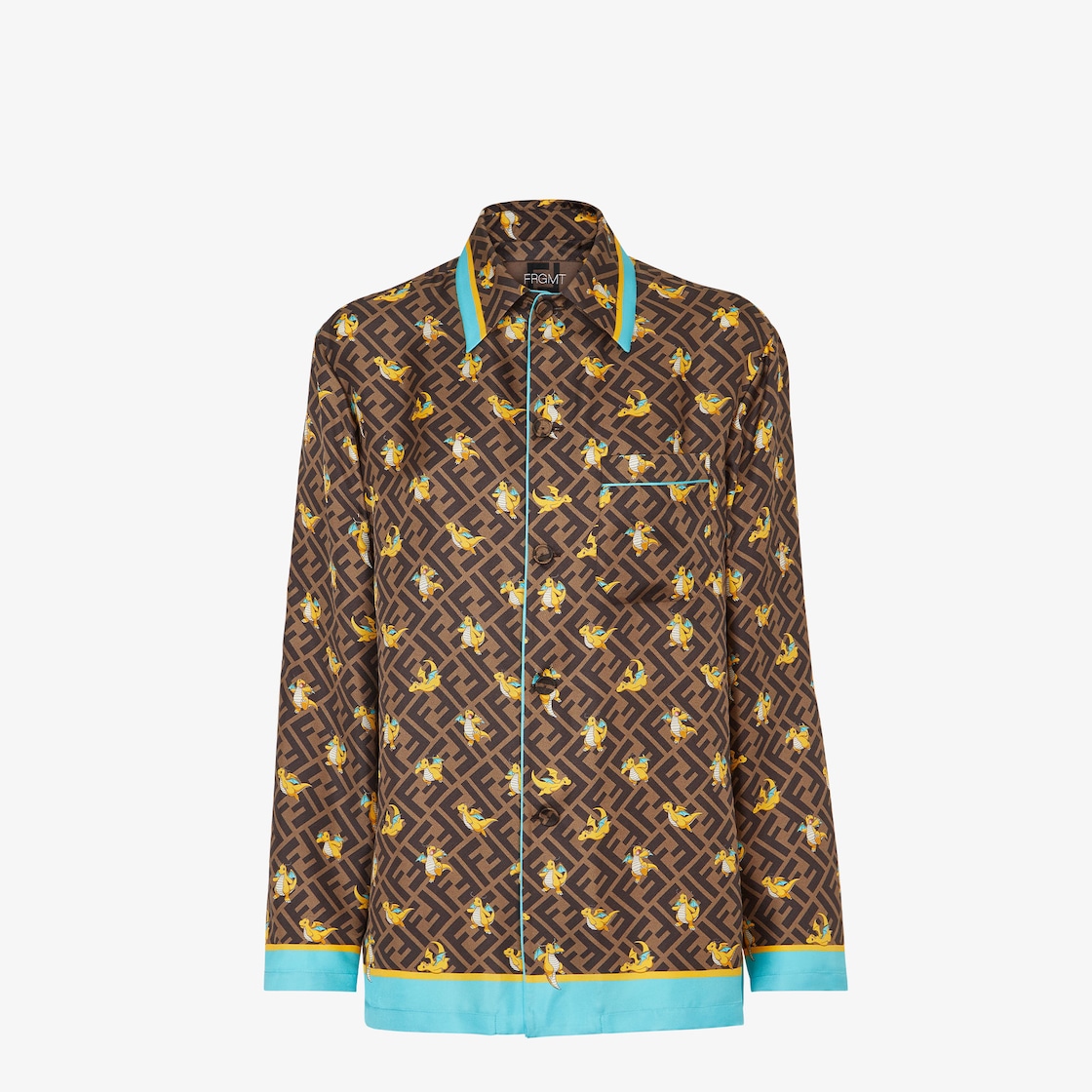 Fendi button cheap up shirt