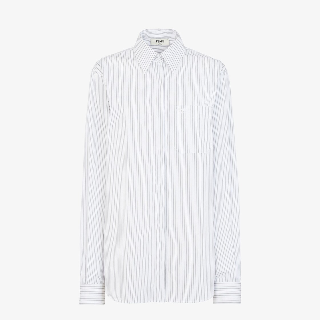 FENDI ホワイトコットンシャツ シャツ コットン ホワイト | Fendi
