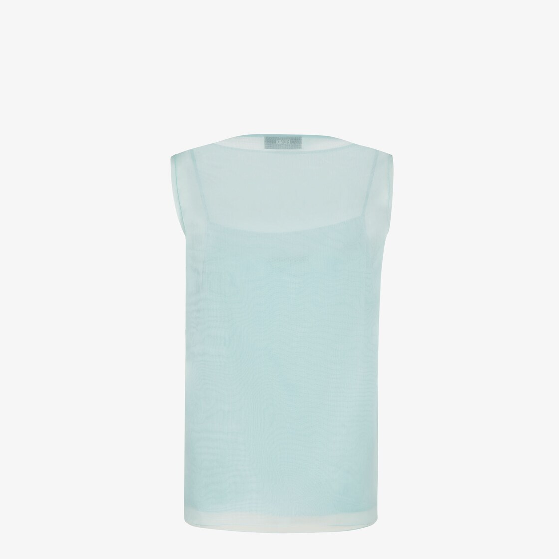 Top Light blue organza top Light blue - Image 2/3