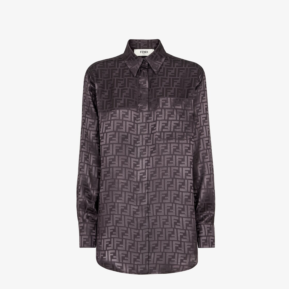 Shirt Silk Purple Fendi