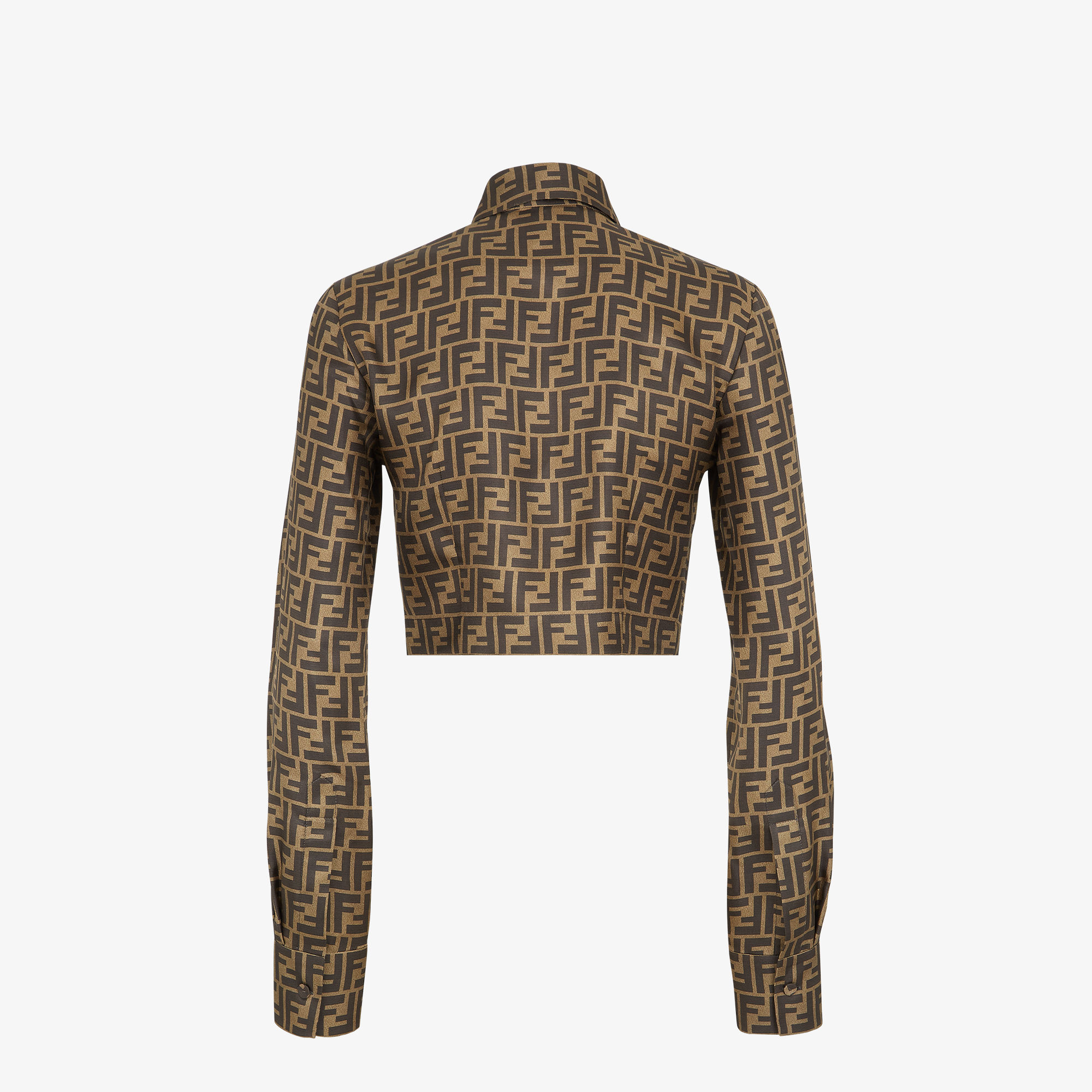 トップス FENDI Fendi 'Color Block' 技術ファブリック ハイネック長袖トップス