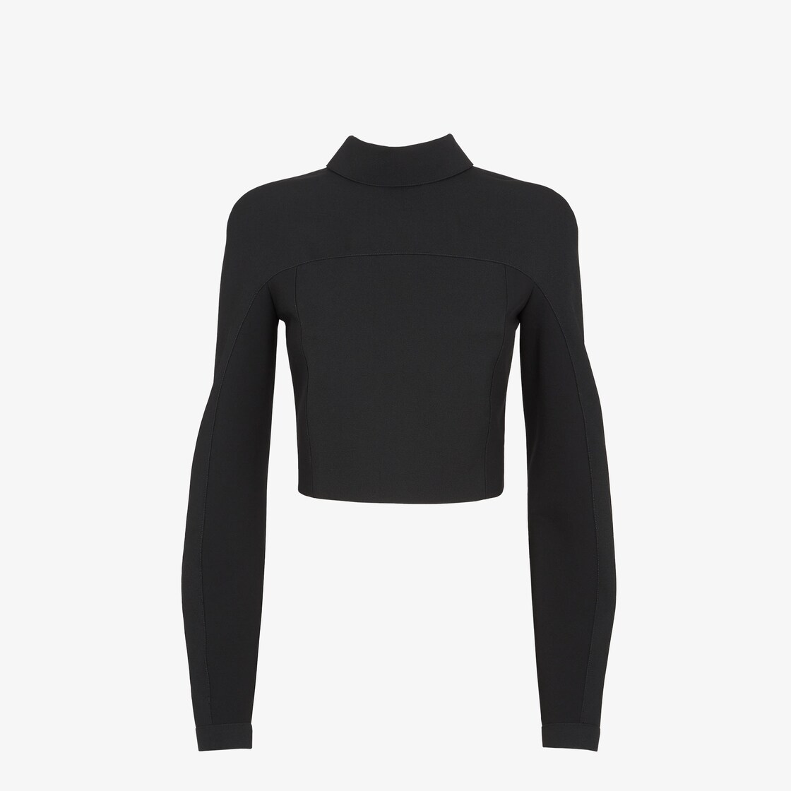 Top Black wool top Fendi