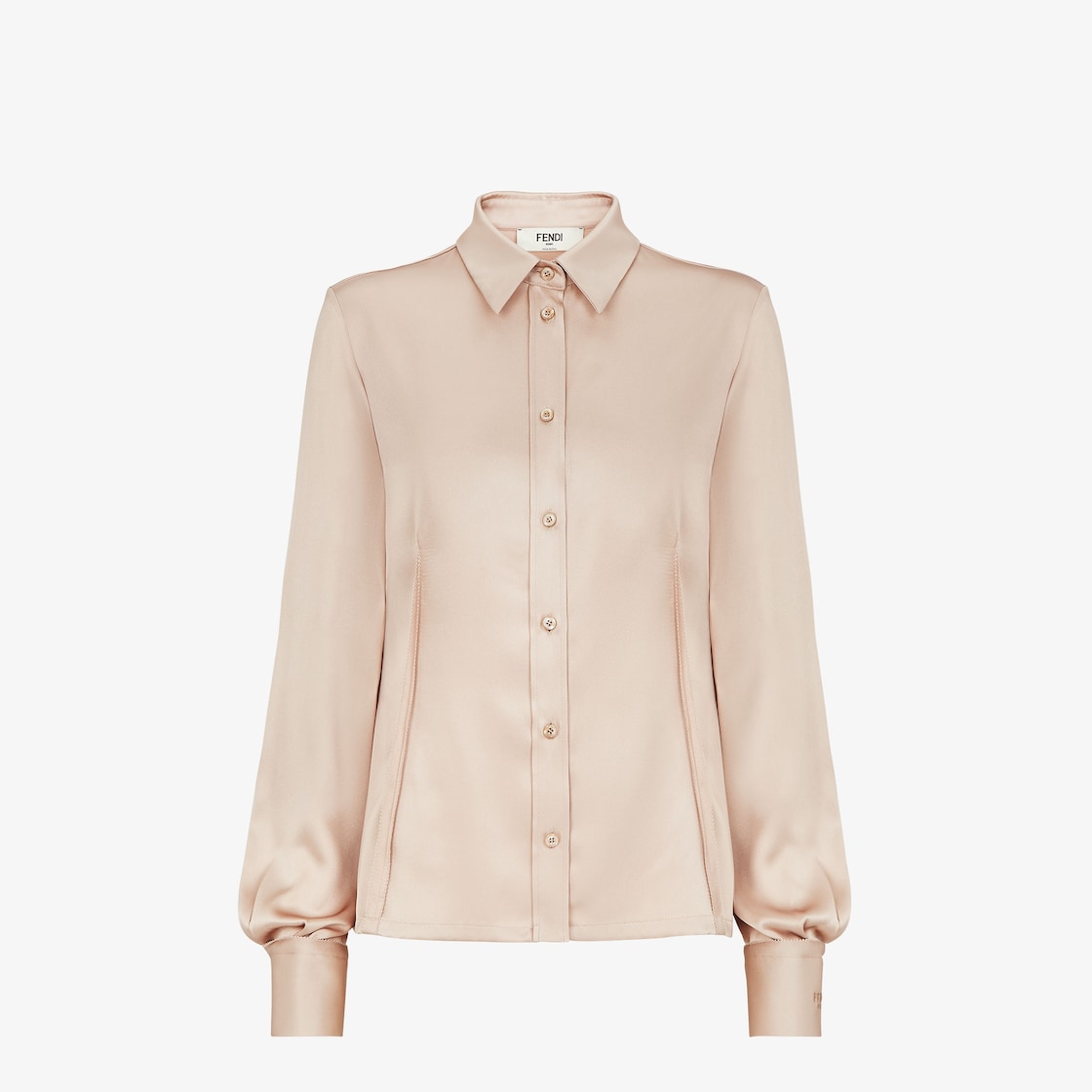 Shirt Champagne-coloured silk shirt Gold - Image 1/5