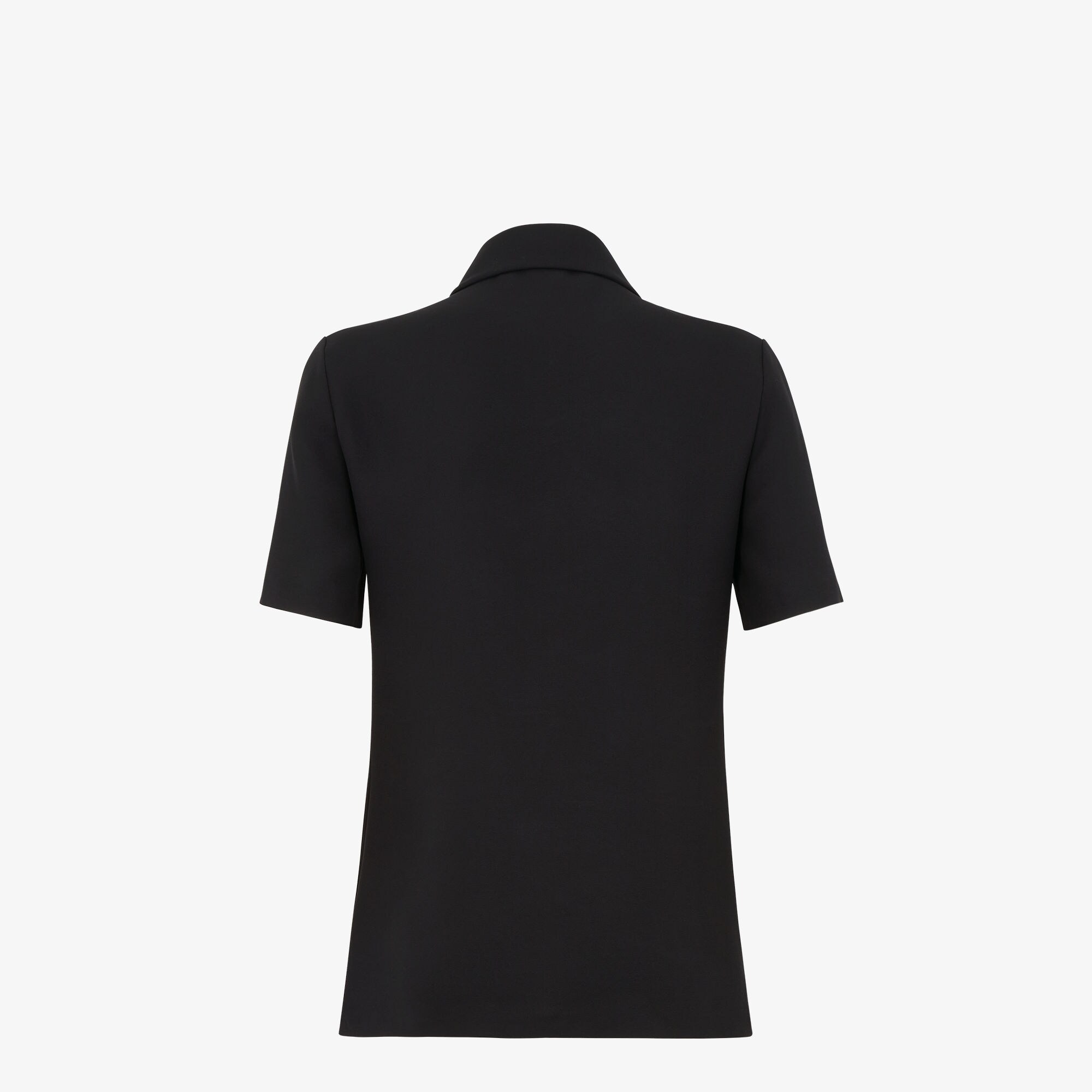 Tシャツ・カットソー FENDI Woman Polo Shirt Black FS8227AWZI F0GME FENDI: Top woman - Black | Fendi polo shirt FS8227AWZI