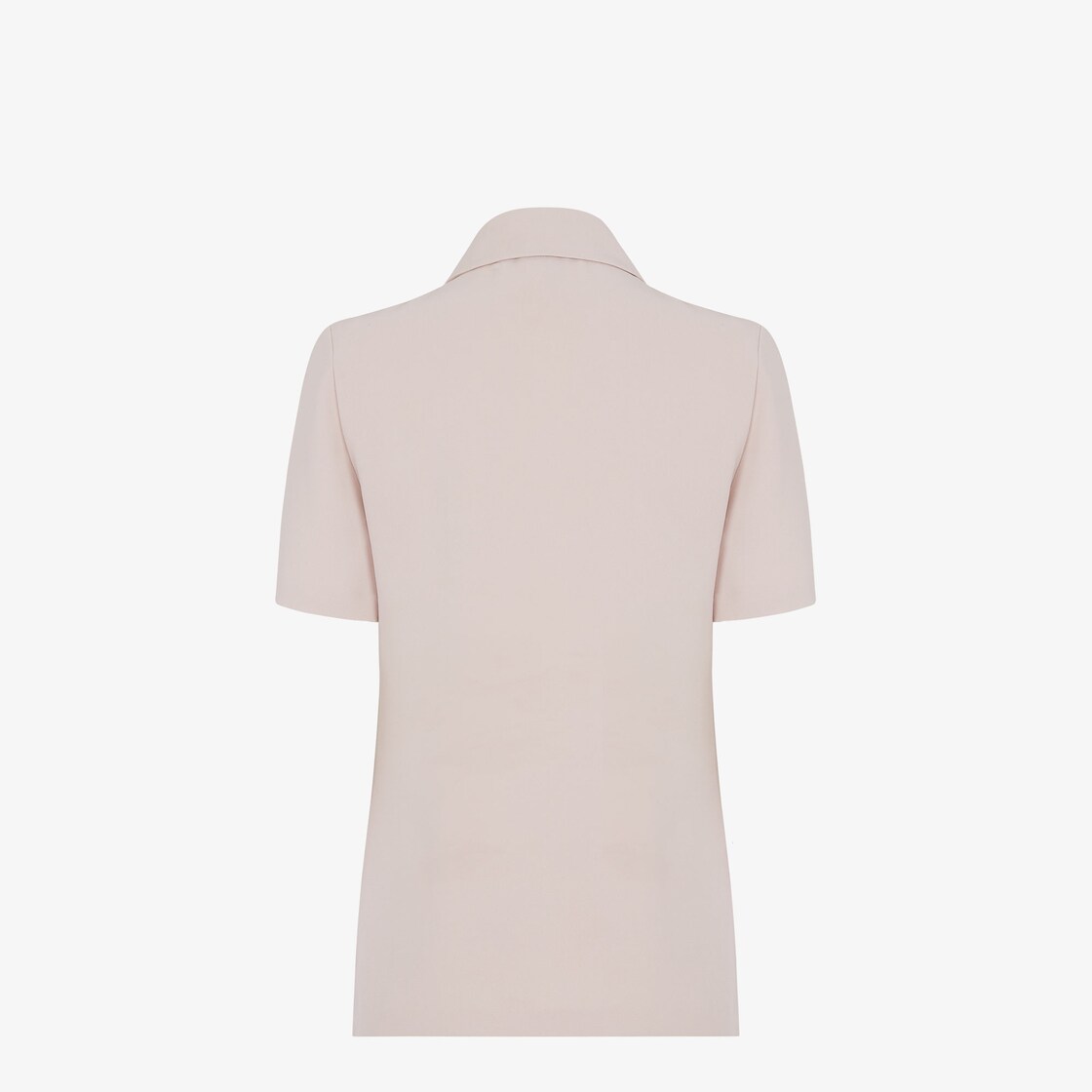 Polo shirt Pink silk cady jersey Pink - Image 2/3