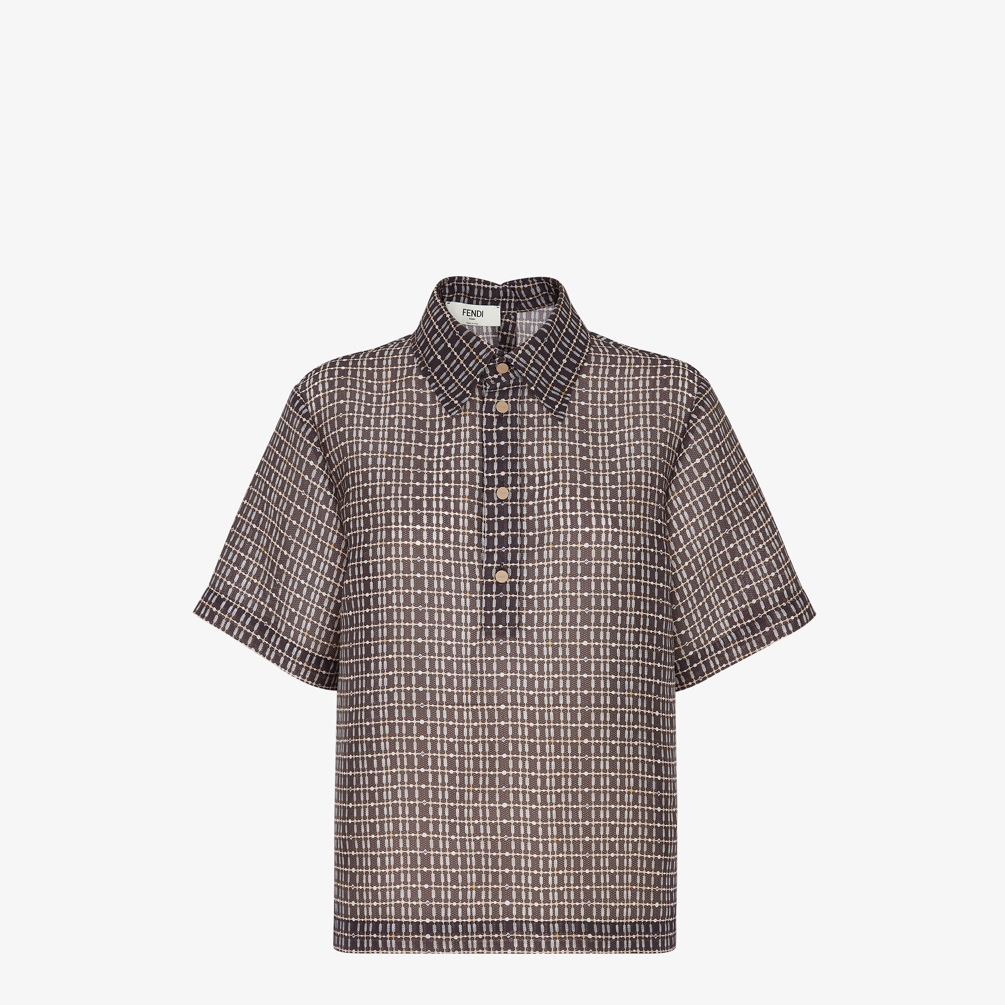 Shirt Silk Brown | Fendi
