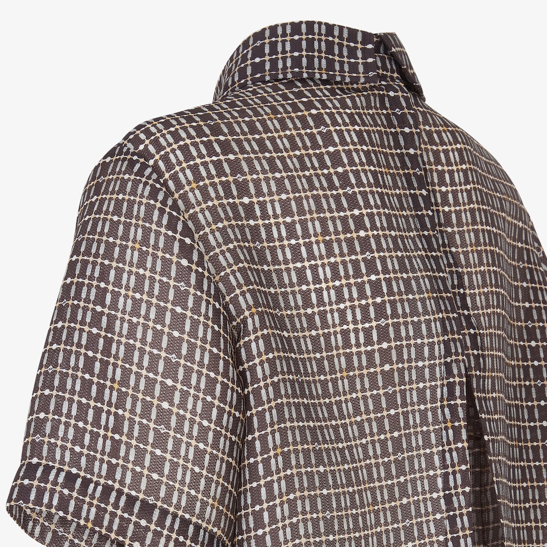 Shirt Silk Brown | Fendi Shirt Silk Brown | Fendi