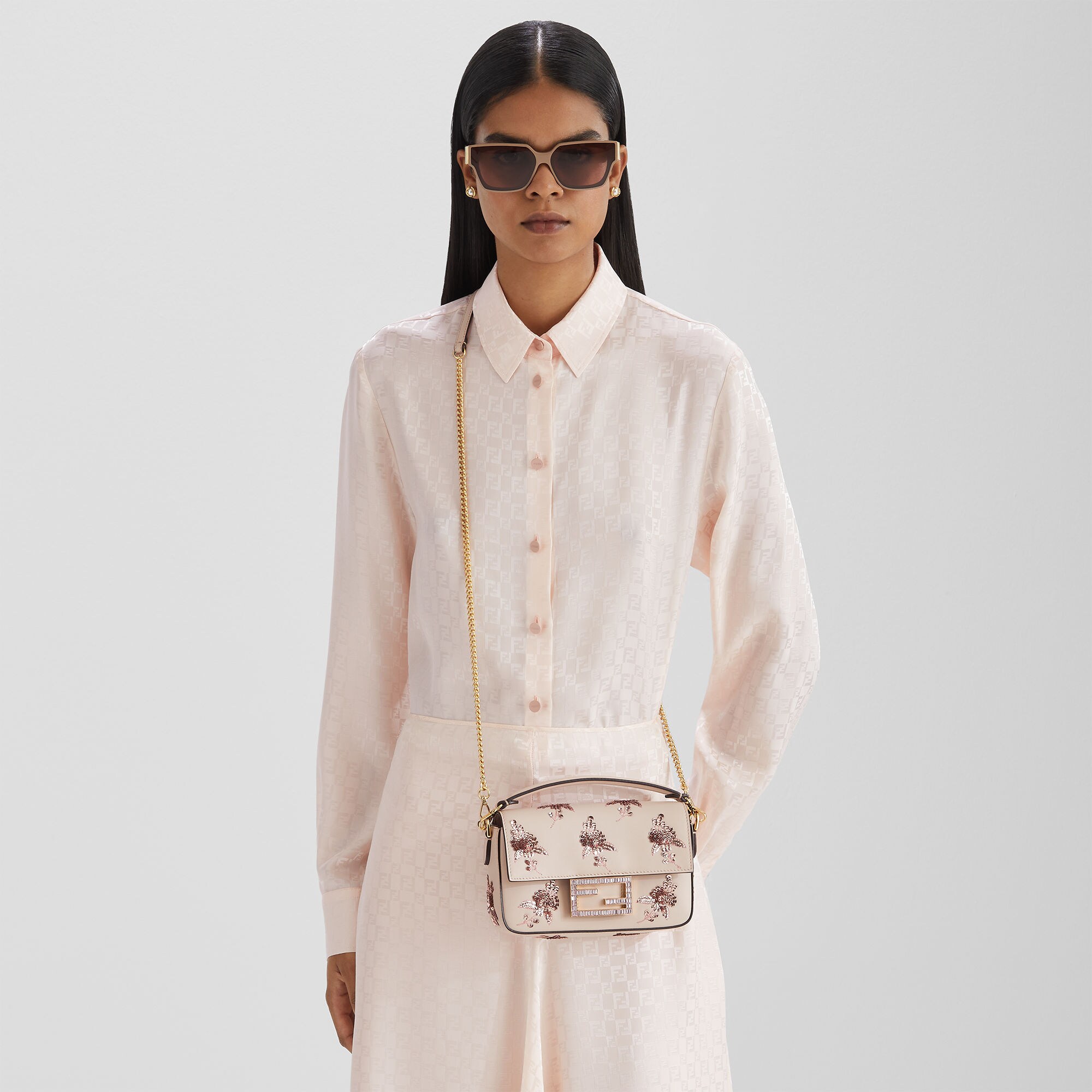 Shirt Silk Pink | Fendi