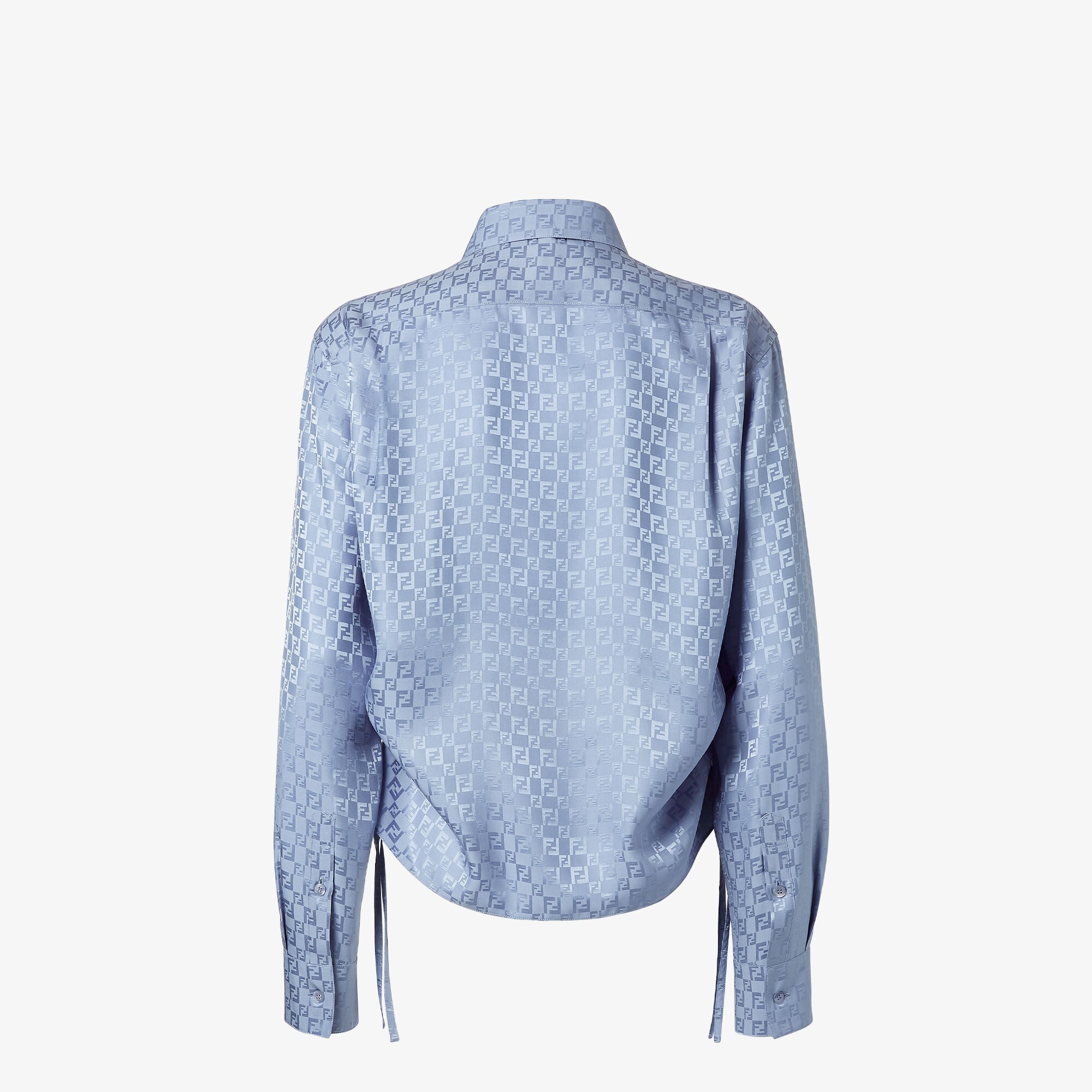 シャツ シルク ブルー | Fendi