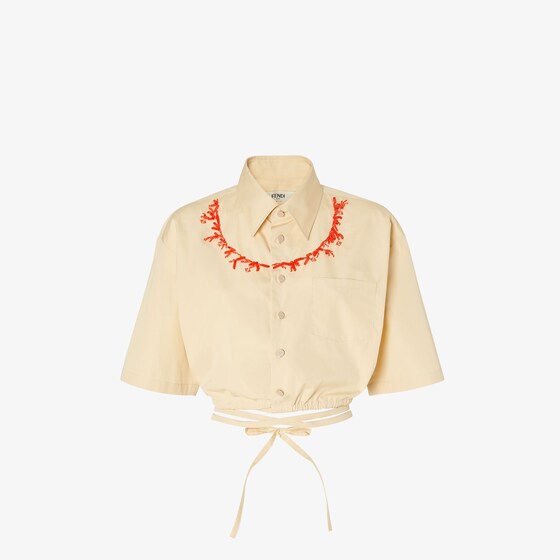 Fendi Shirt In Neutral