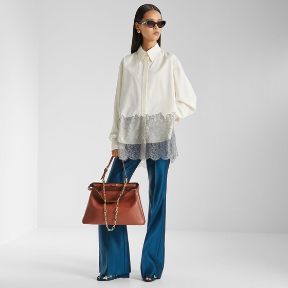 Fendi Oversized long sleeve shirt | Thumbnail 4