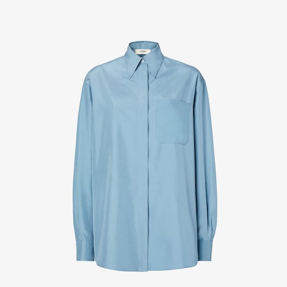 Fendi Shirt In Blue
