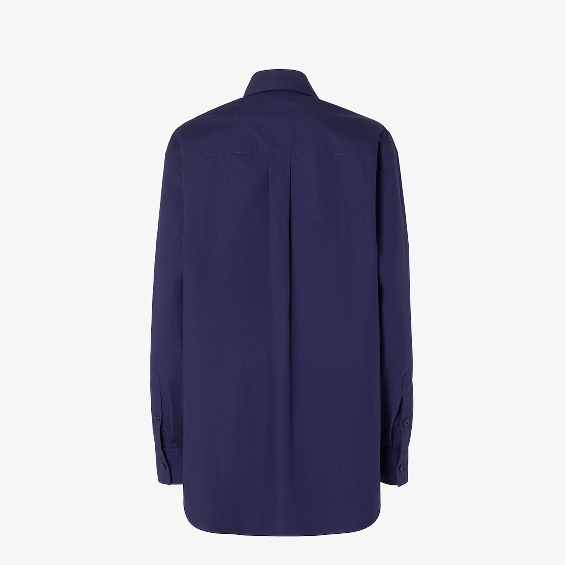 Shirt Dark blue poplin shirt Blue - Image 3/5