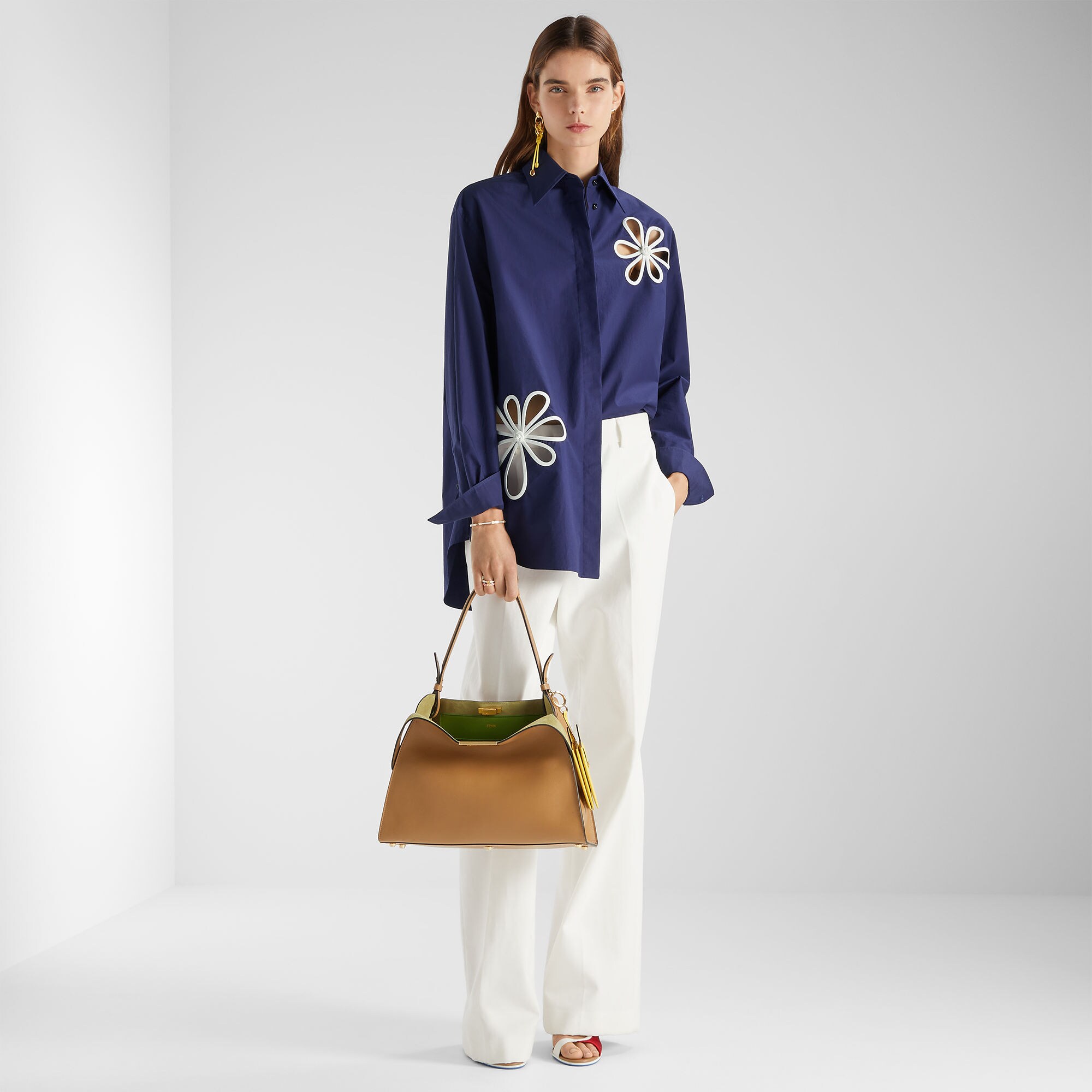 Shirt - Blue | FENDI US