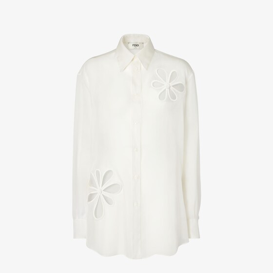 Fendi Shirt In White