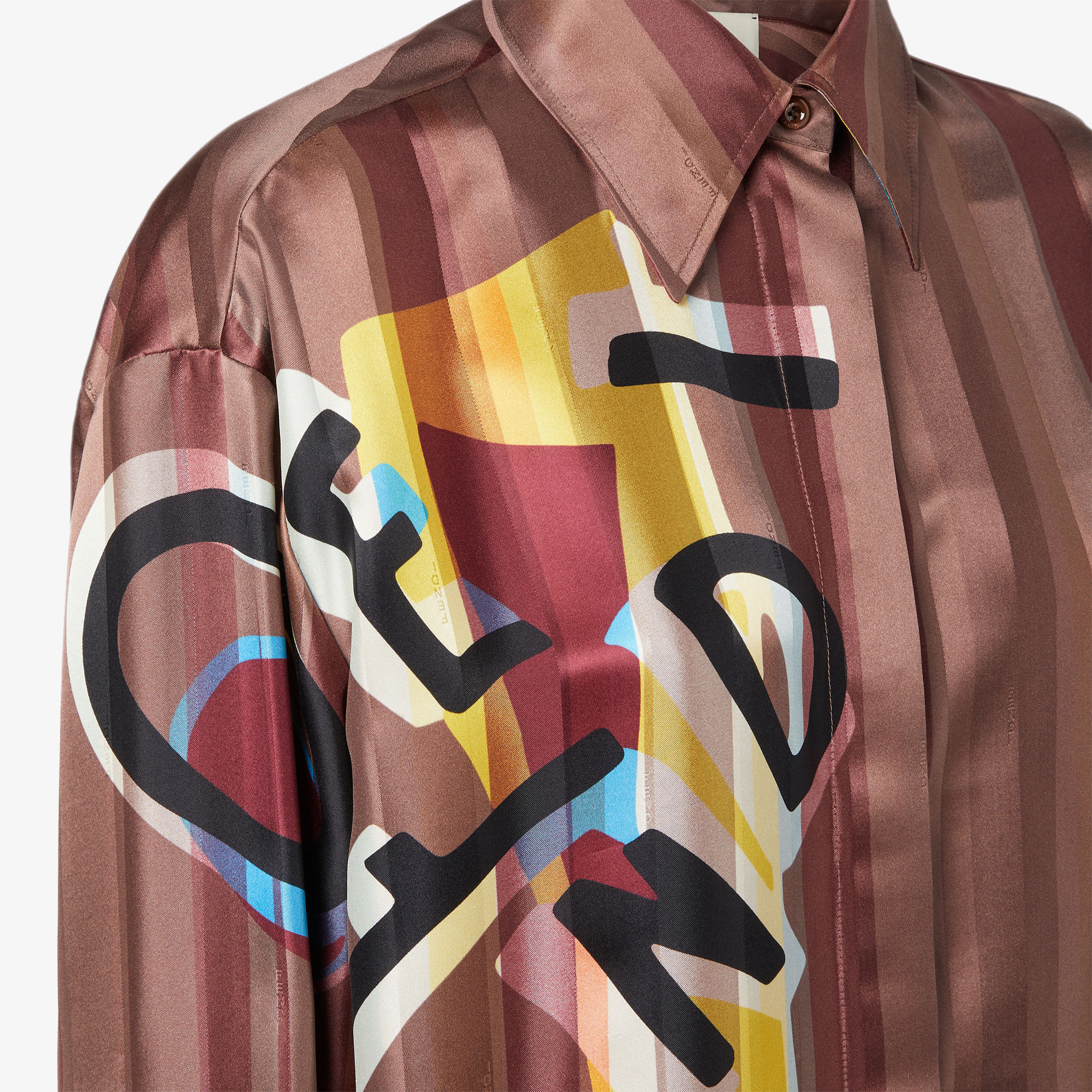 Shirt - Brown | FENDI US