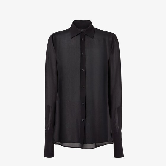 Fendi Shirt In Black