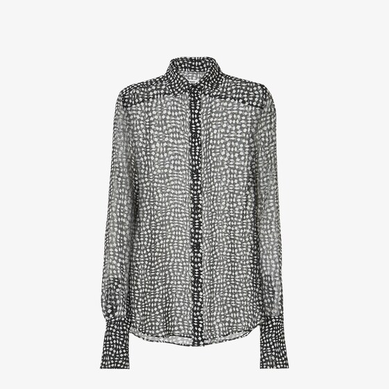 Fendi Shirt In Gray