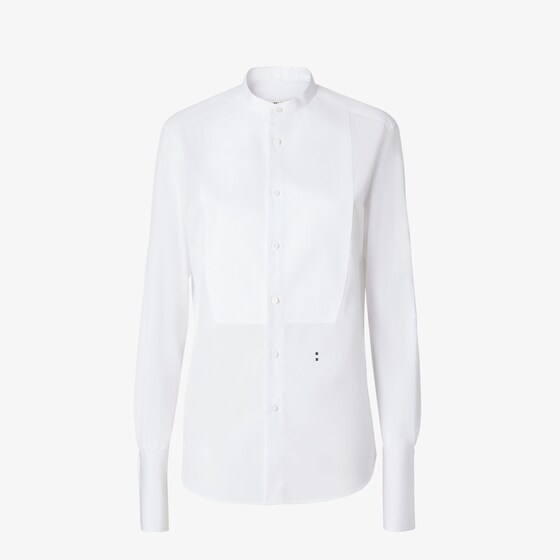 Fendi Slim-fit shirt, a men's wardrobe classic, customised with