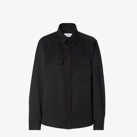 Fendi Shirt In Black
