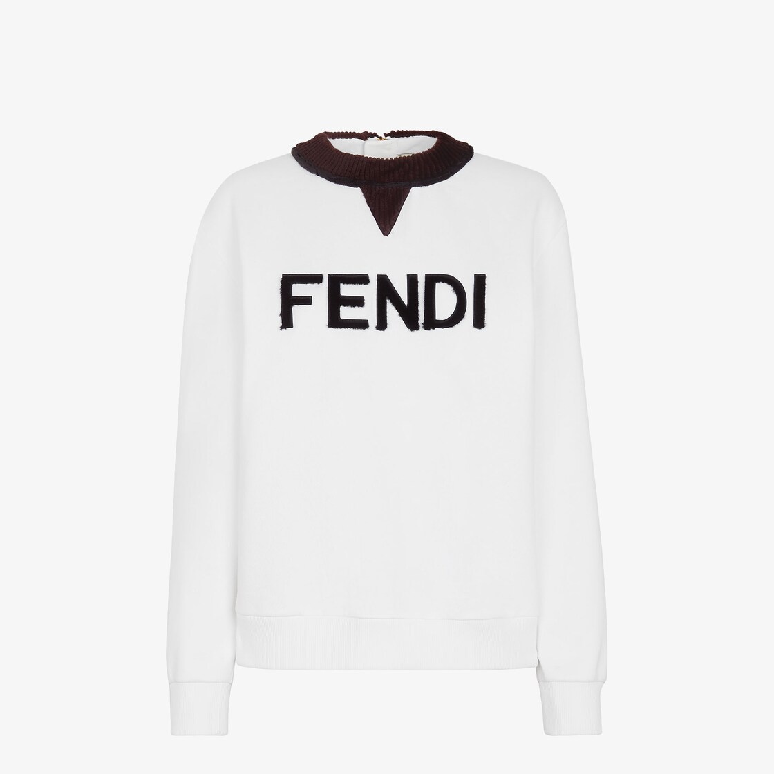 White fendi outlet sweater