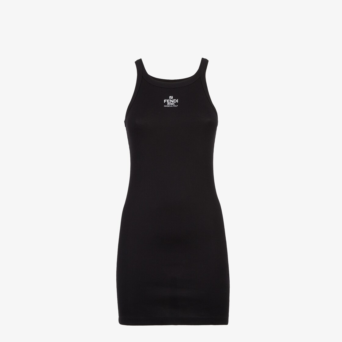 Fendi Black and Brown Forever Fendi Dress Fendi