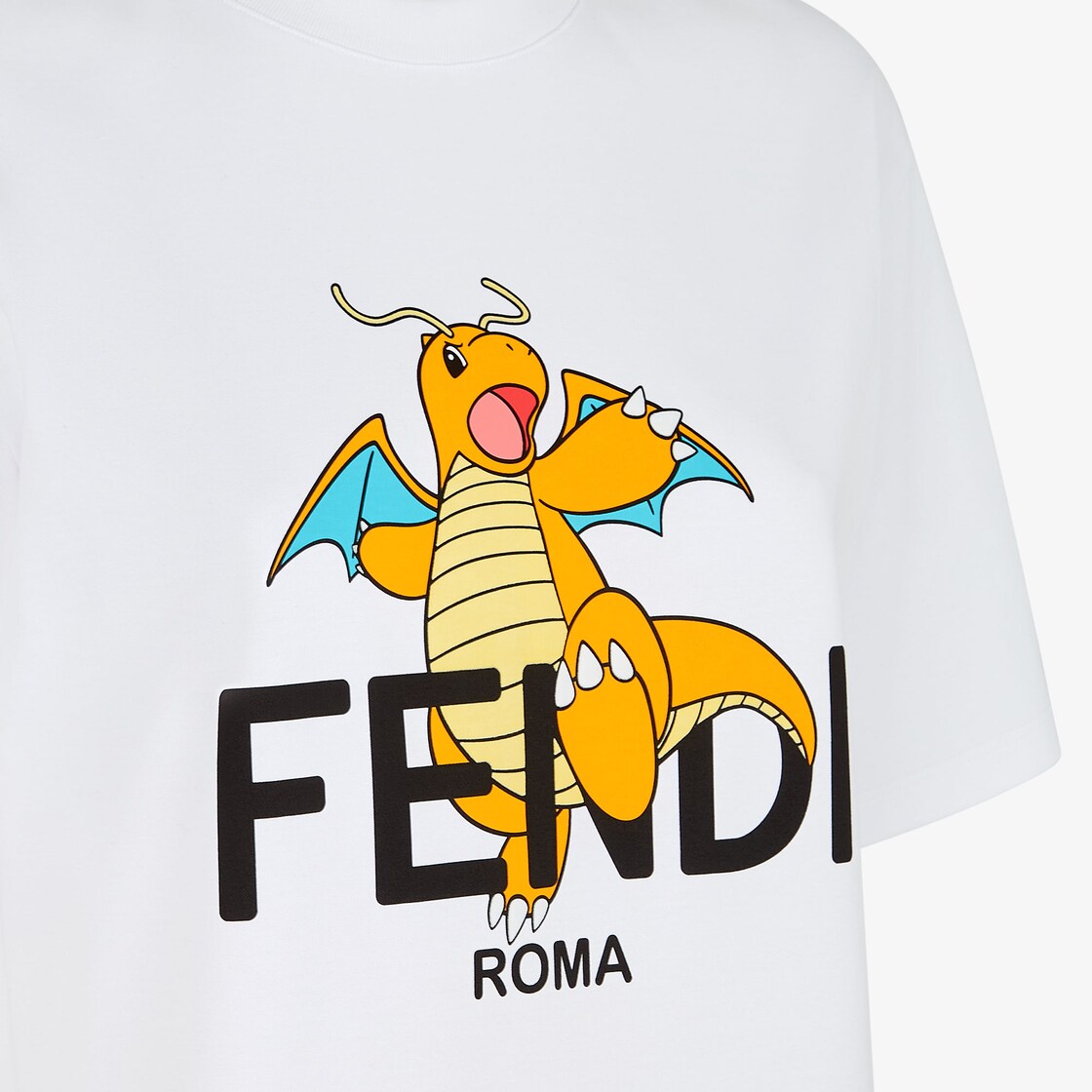 Fendi x FRGMT x Pokemon T-shirt Black Men's - FW23 - US