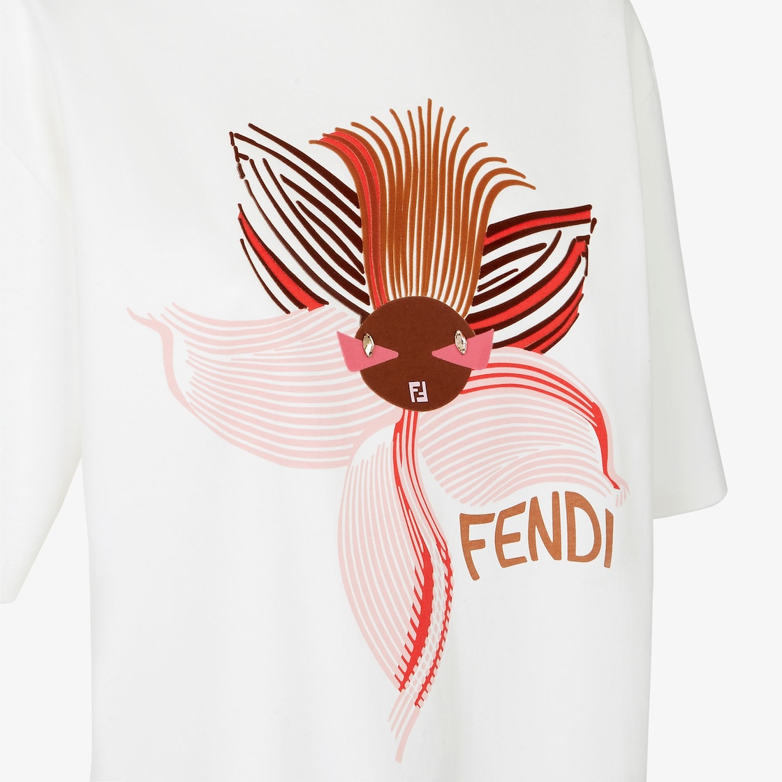 Fendi female t shirt online