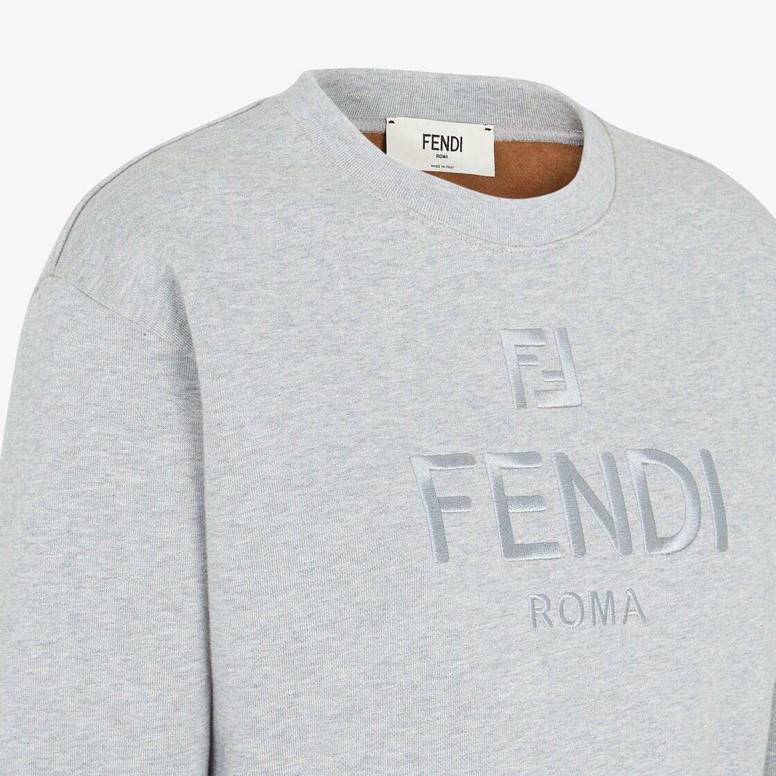 SweatshirtGrey jersey sweatshirt