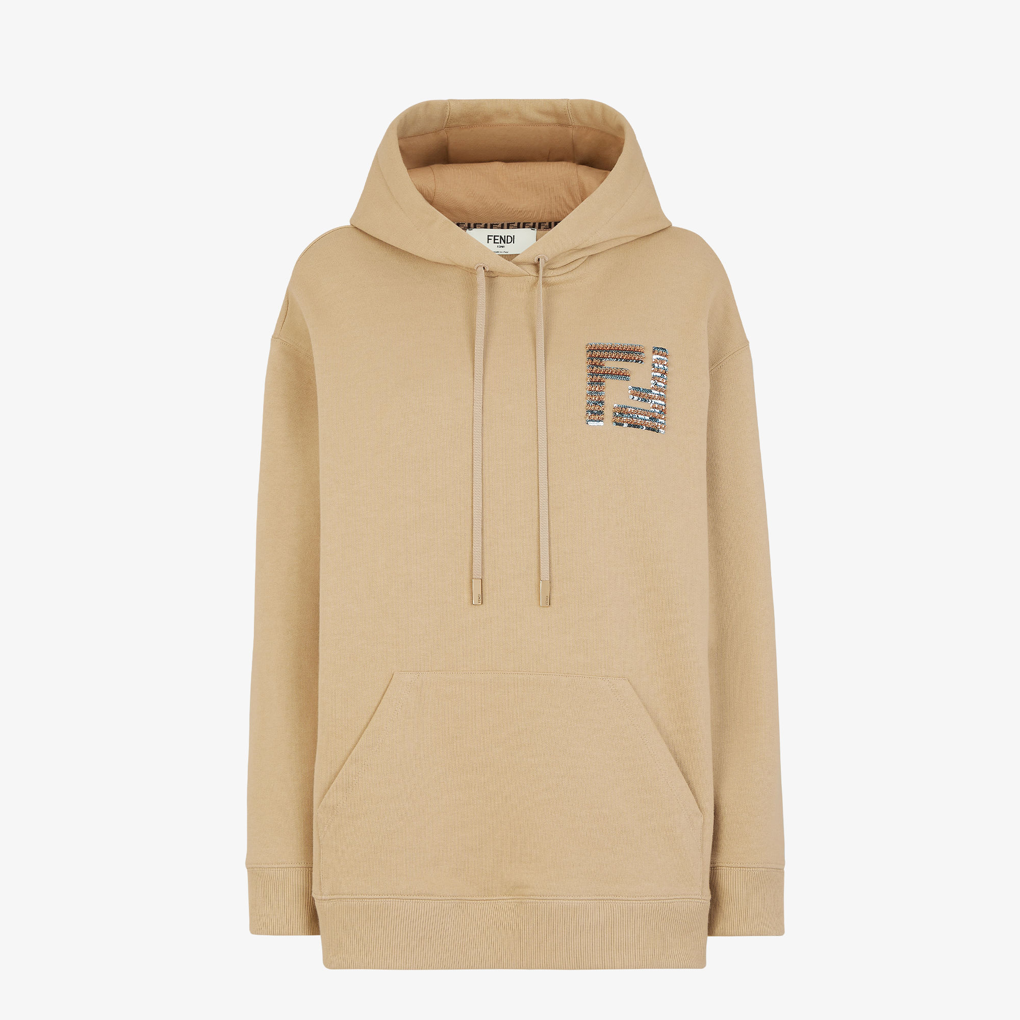Sweatshirt Cotton Beige | Fendi Sweatshirt Cotton Beige | Fendi